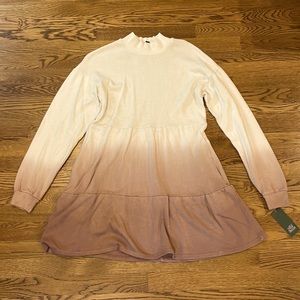Wild fable XS ombré tiered dress